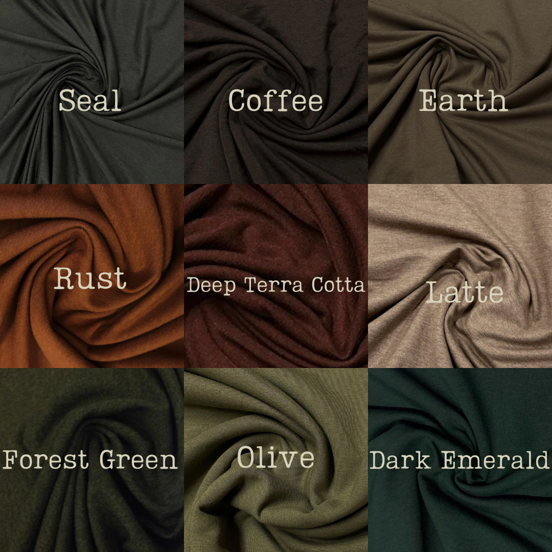 Ecofriendly Highwaisted Bamboo Fleece Flares