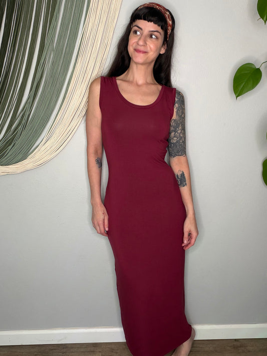 EcoFriendly Bamboo Tank Maxi Dress