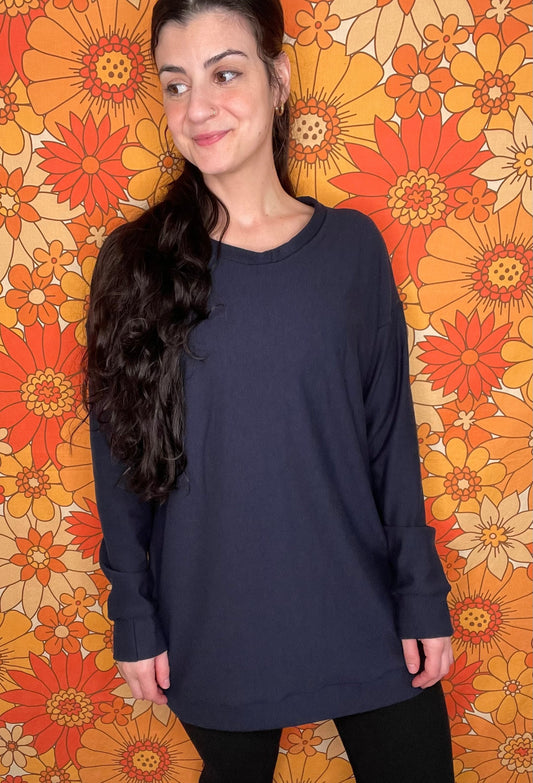 Eco Friendly Oversized Bamboo Fleece Tunic