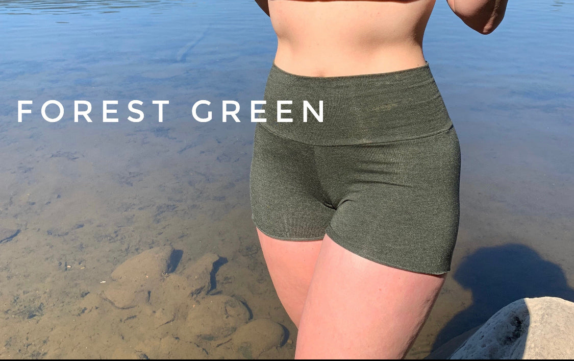 Ecofriendly Lightweight Highwaisted Bamboo Lounge Shorts