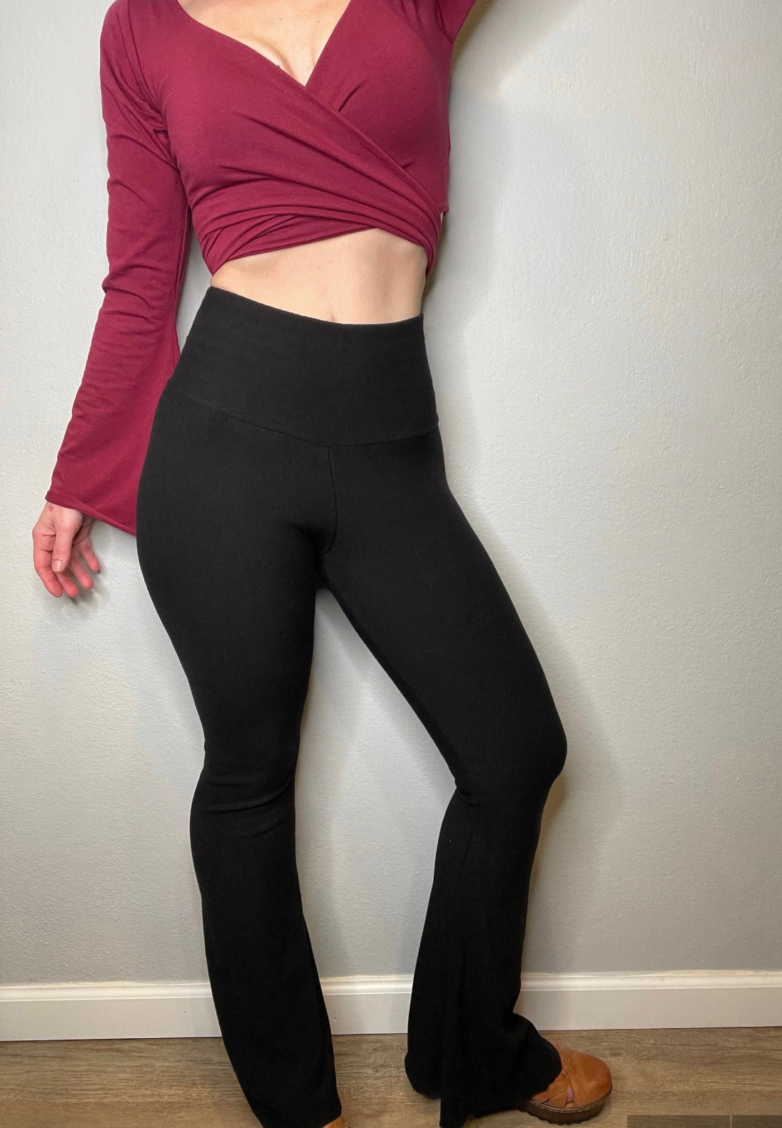 Ready to Ship French Terry Bamboo Flares