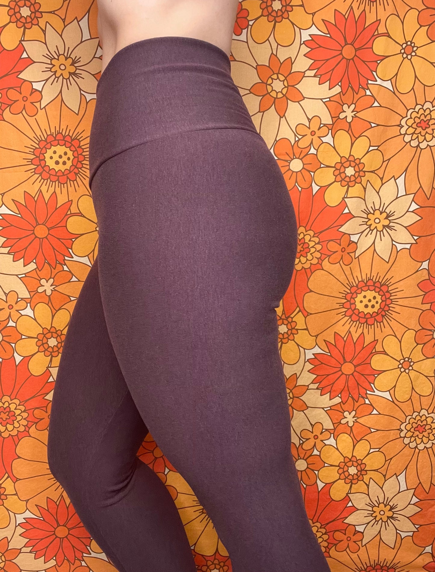 Bamboo Fleece Leggings - Fudge