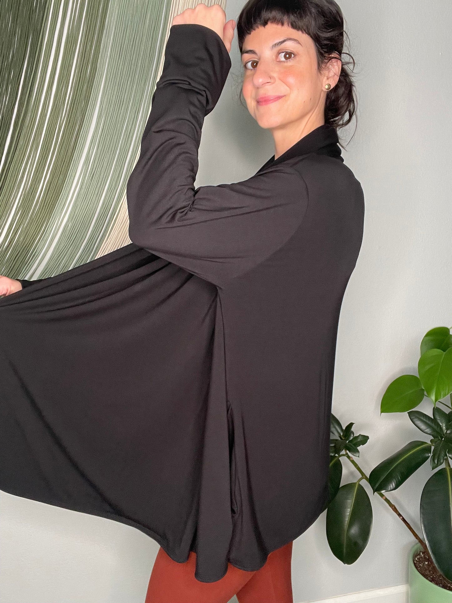 Handmade EcoFriendly Bamboo Jersey Cardigan