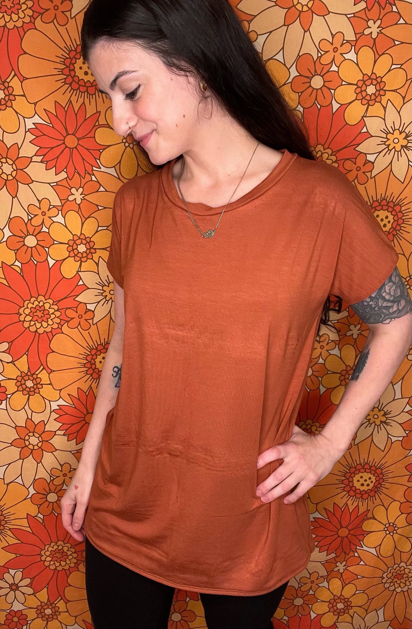 Ecofriendly Oversized Bamboo Jersey Tee