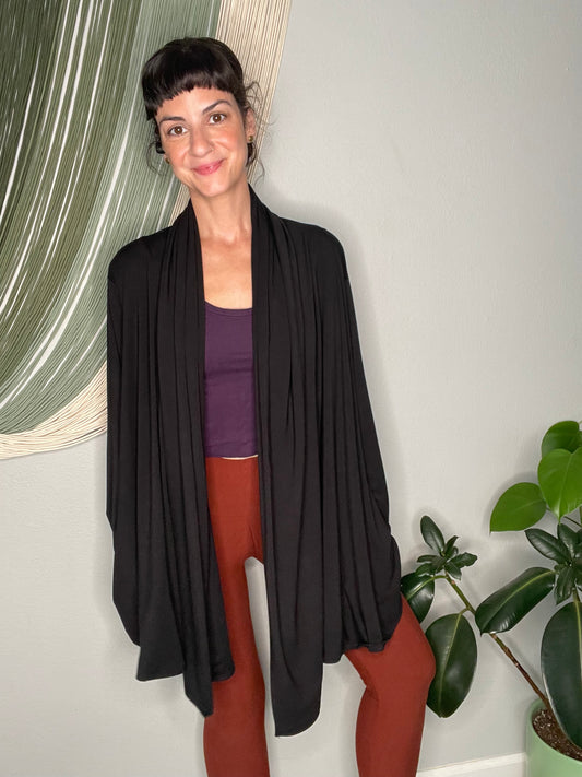 Handmade EcoFriendly Bamboo Jersey Cardigan