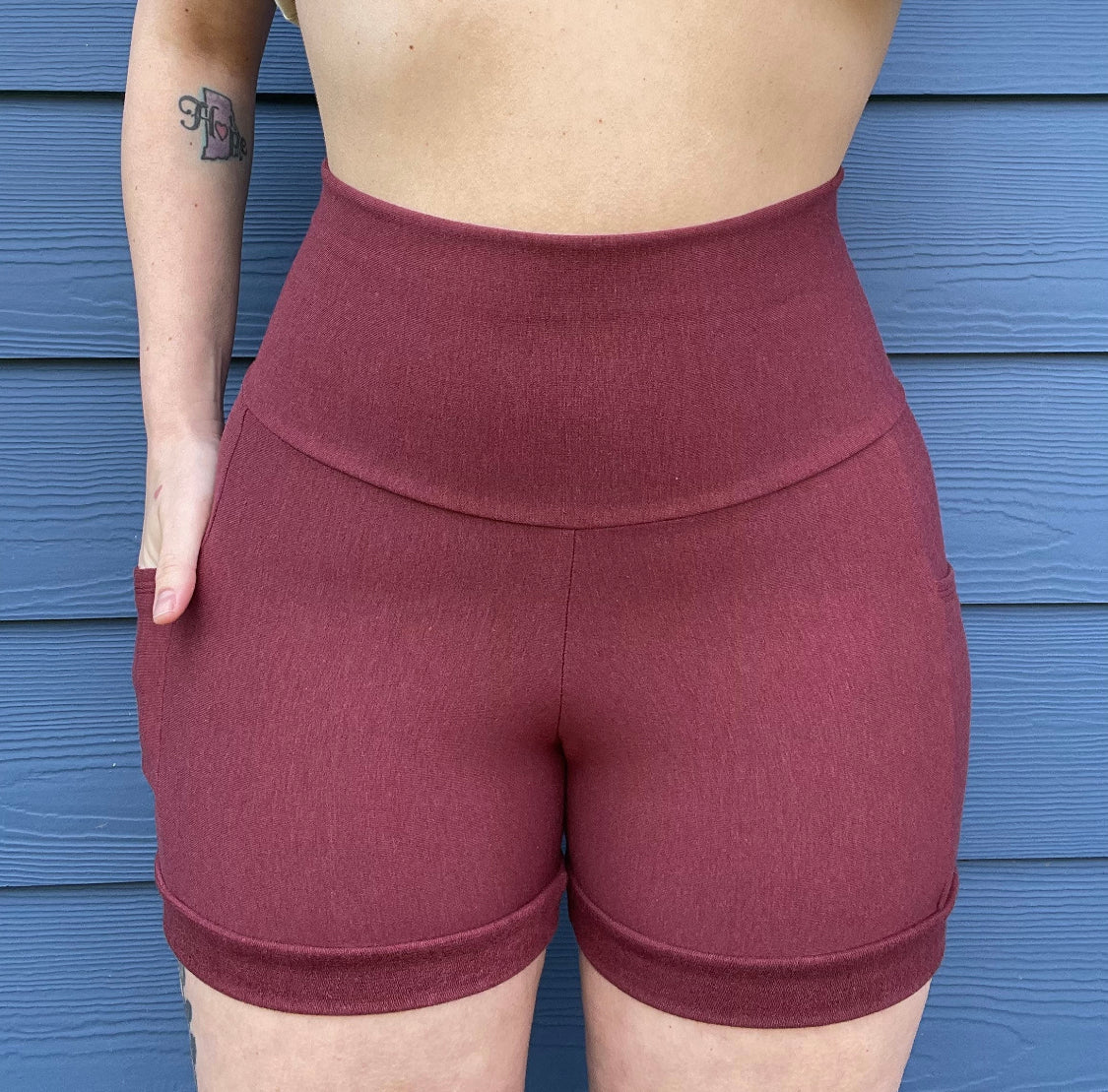 Ready To Ship French Terry Bamboo Shorts - With Pockets!