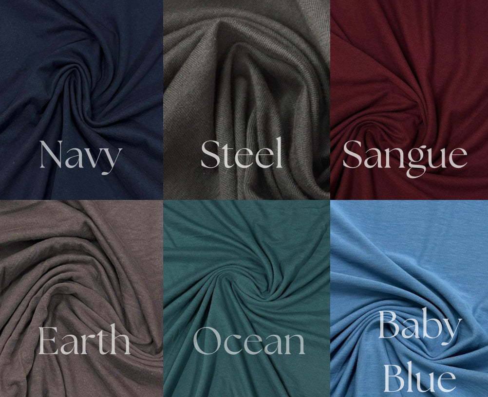 Organic Cotton Off-Shoulder Long Sleeved Top