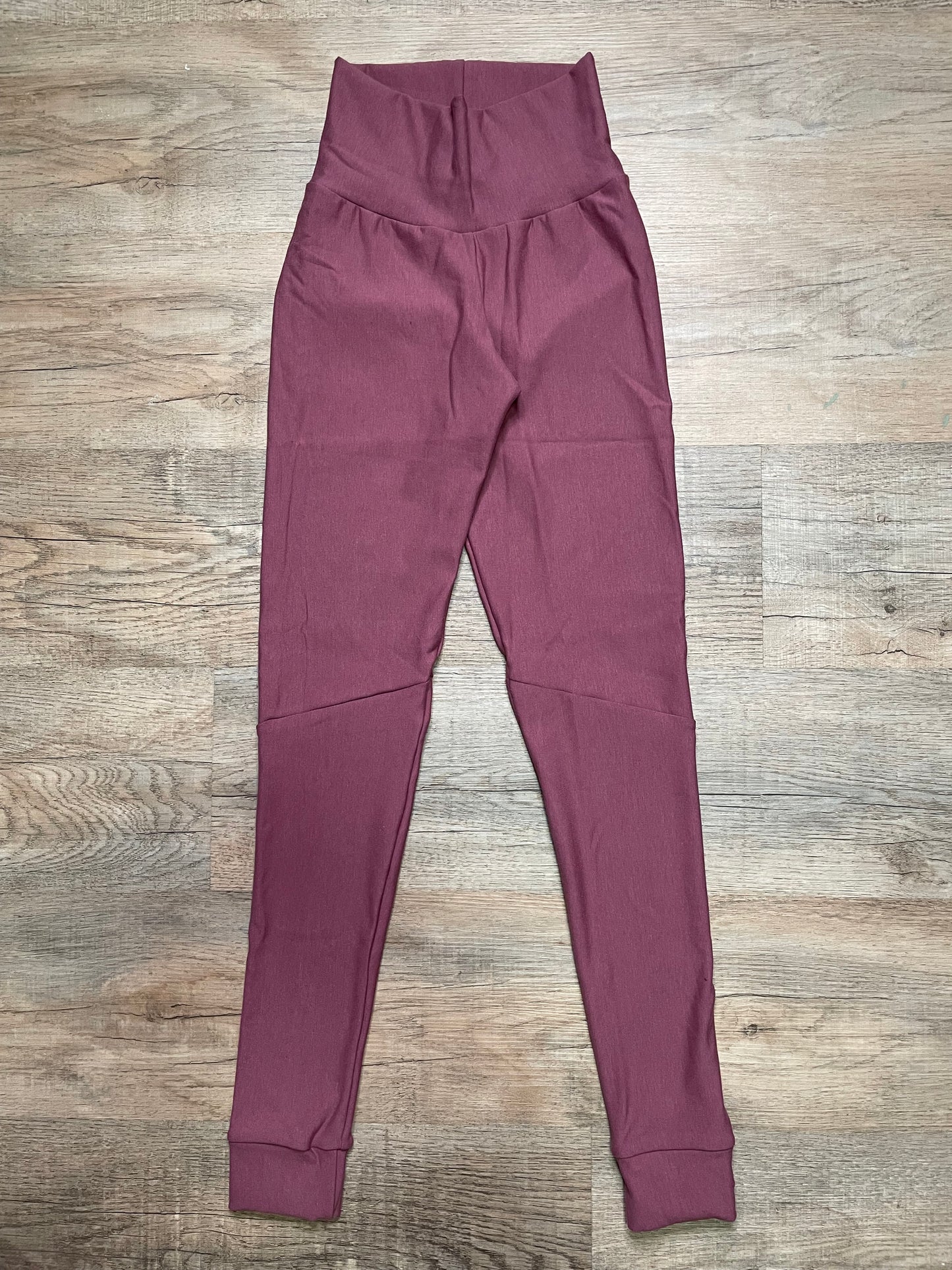 Handmade Desert Rose Bamboo Fleece Leggings - Small