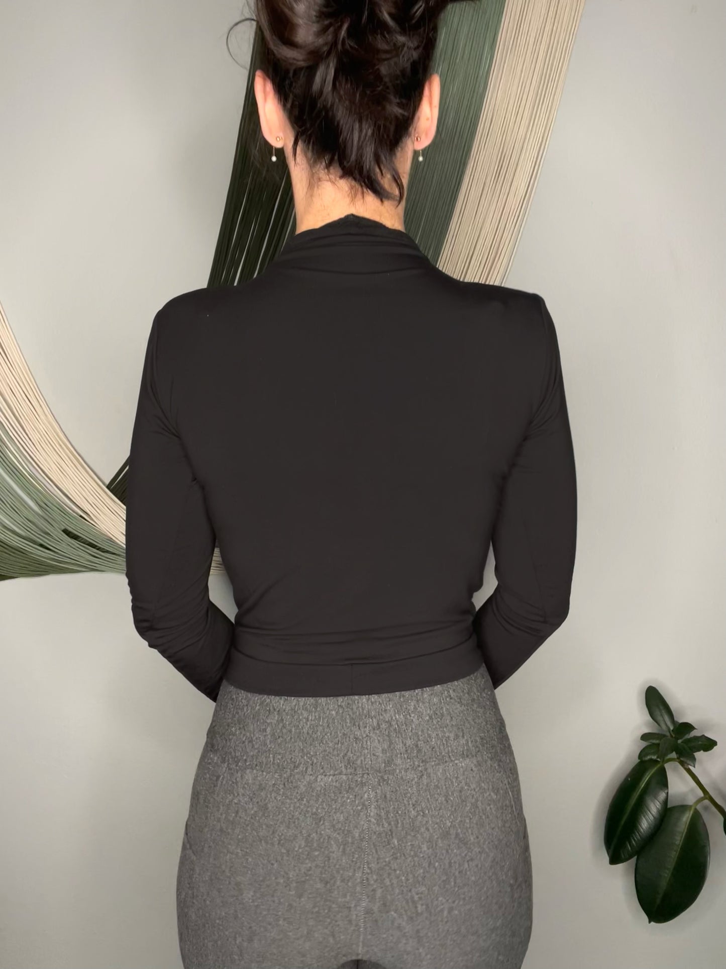 Handmade EcoFriendly Bamboo Mockneck Top