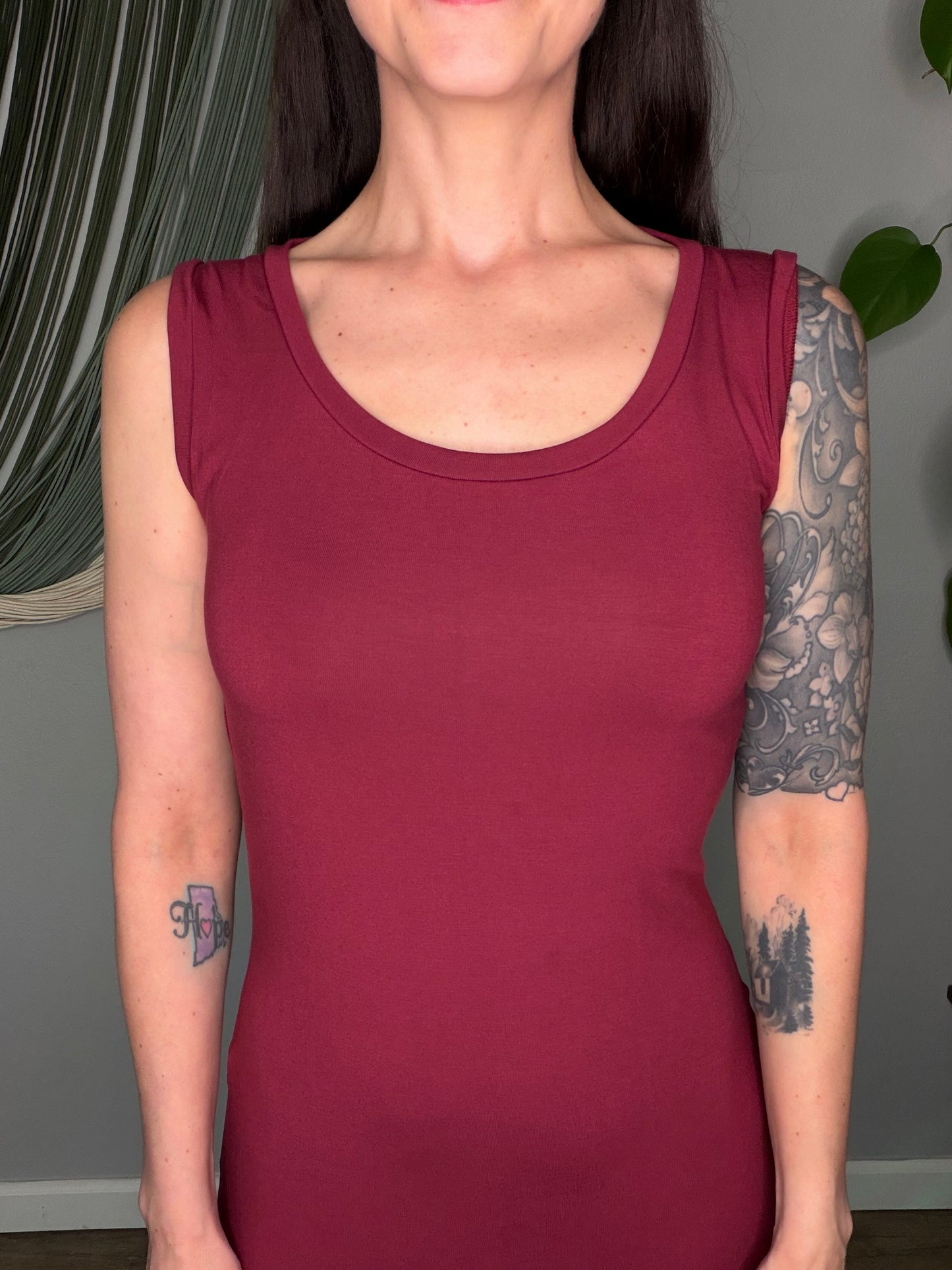EcoFriendly Bamboo Tank Maxi Dress