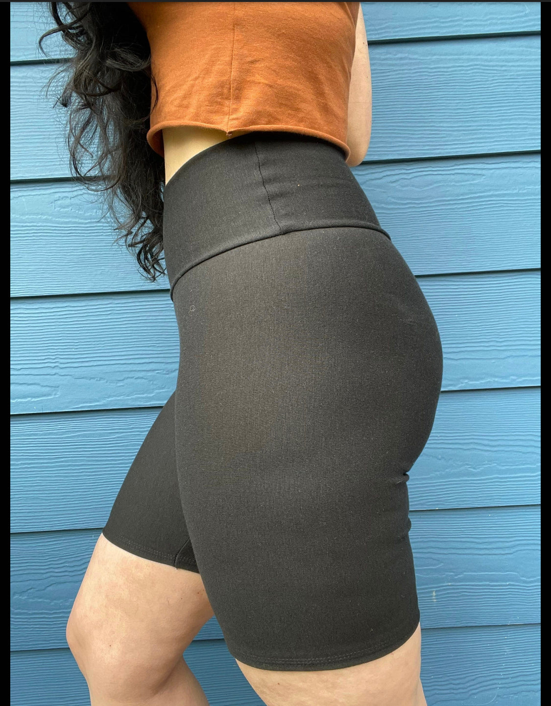 Ecofriendly French Terry Bamboo Bike Shorts