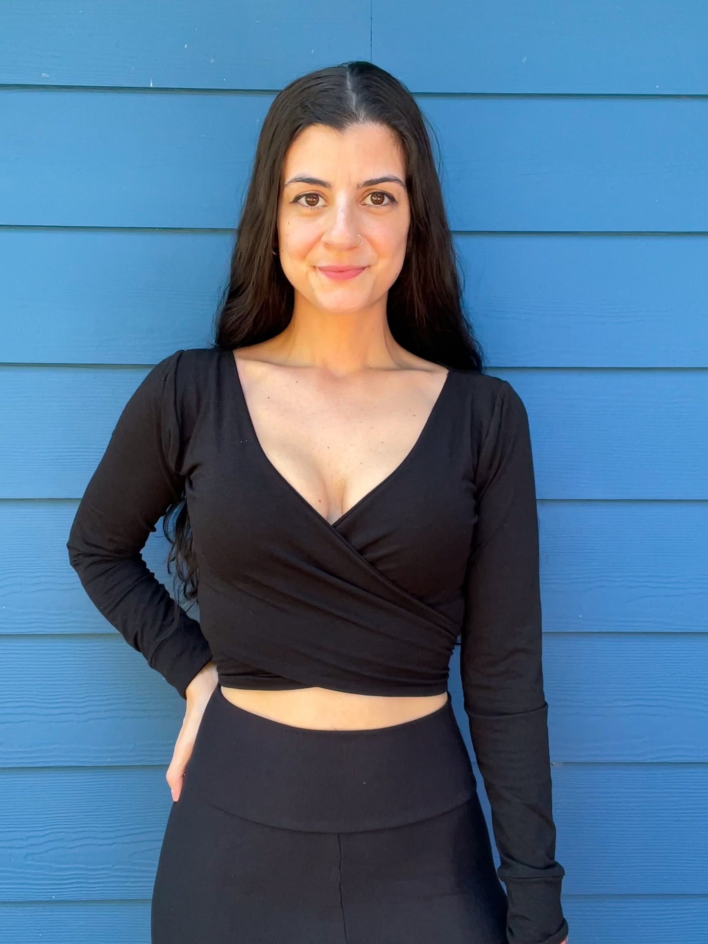 Eco Friendly Bamboo Wrap Top