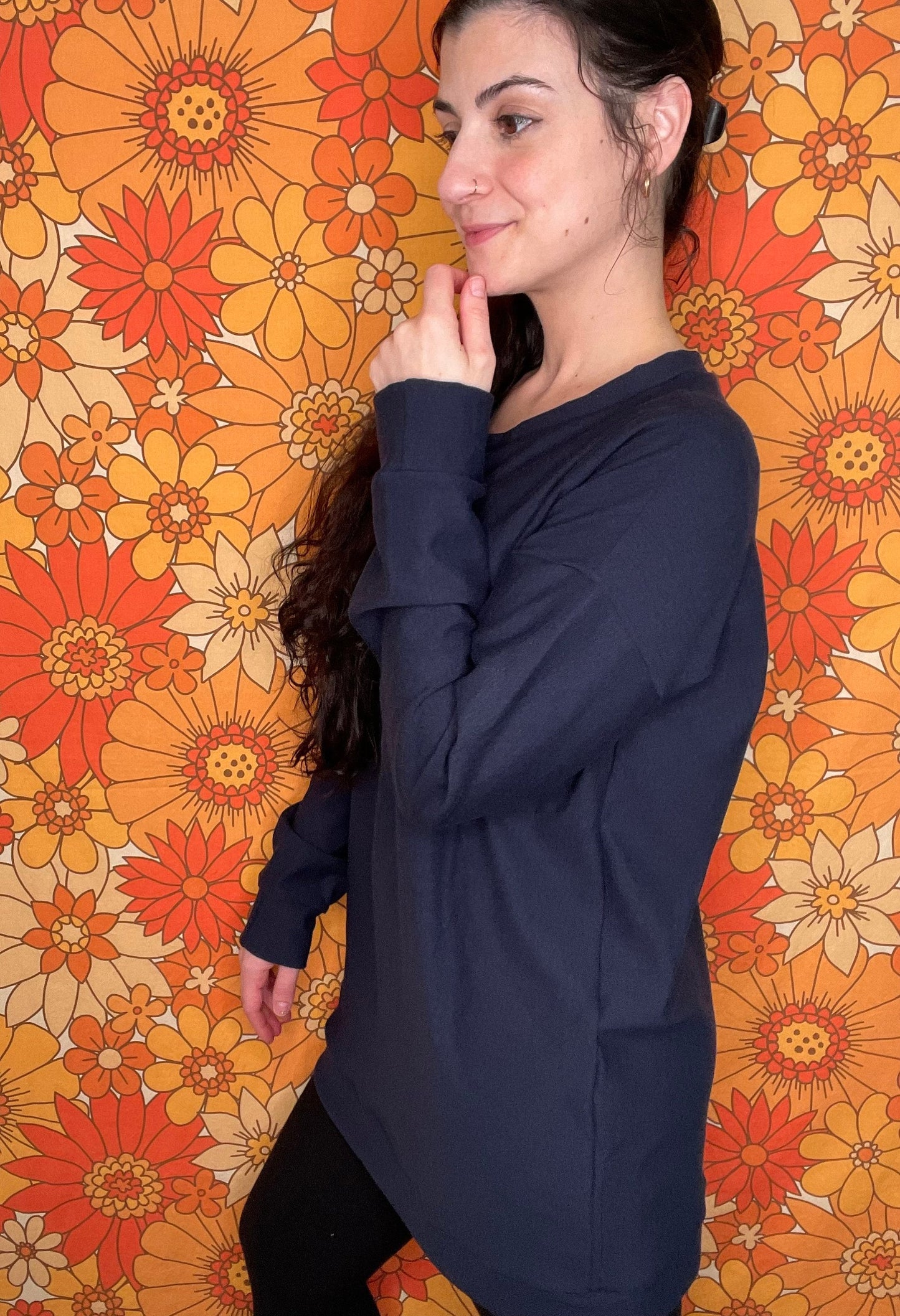 Eco Friendly Oversized Bamboo Fleece Tunic