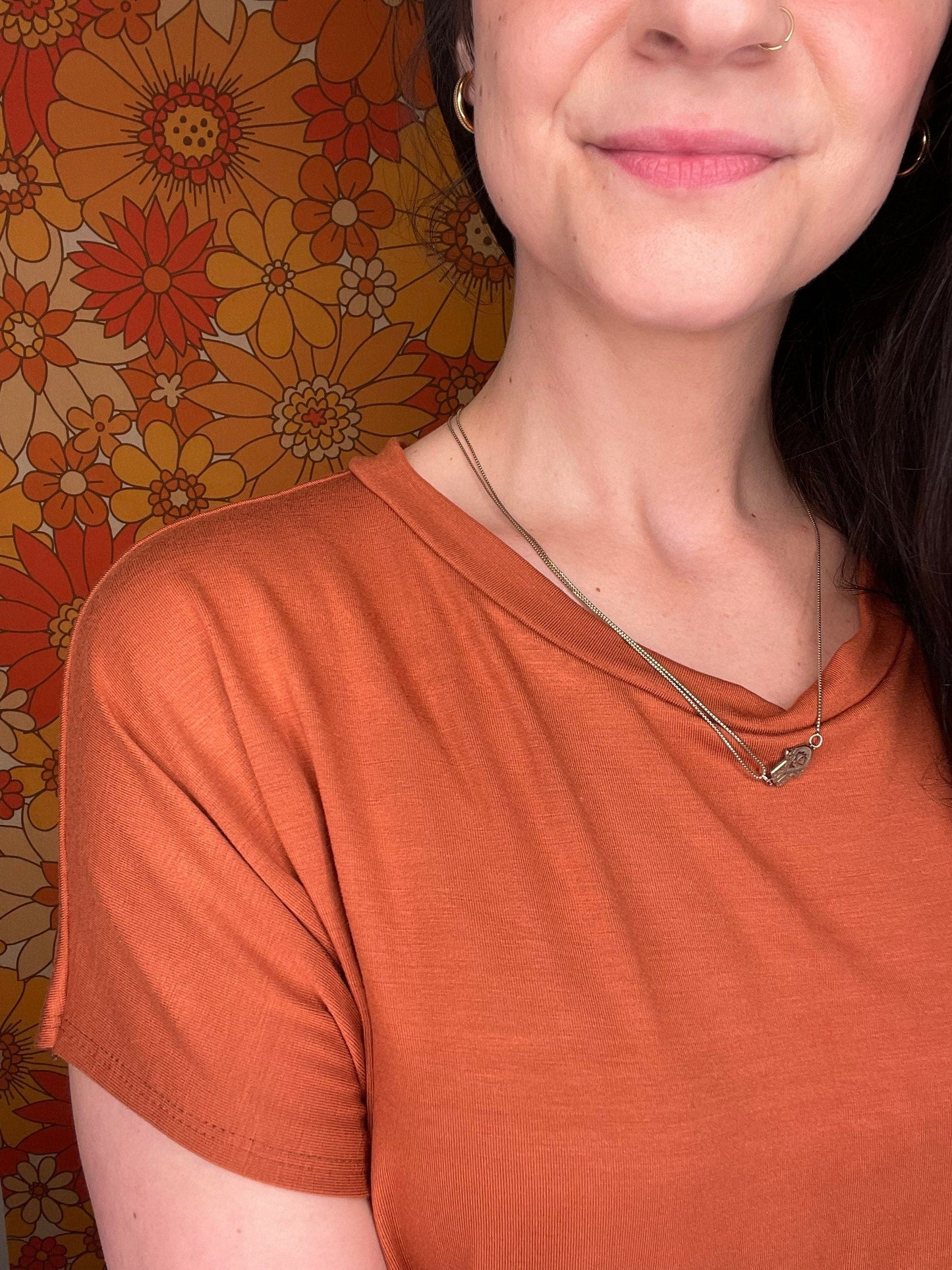 Handmade EcoFriendly Oversized Bamboo Jersey Tee