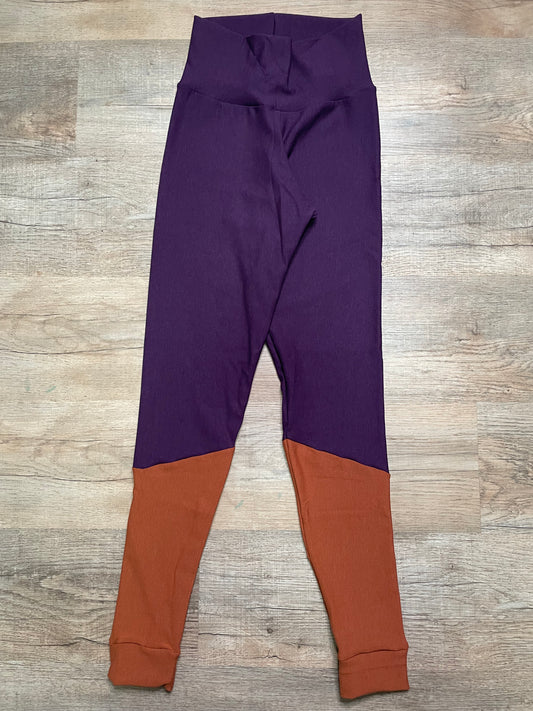 Handmade Bamboo Fleece Leggings - Medium