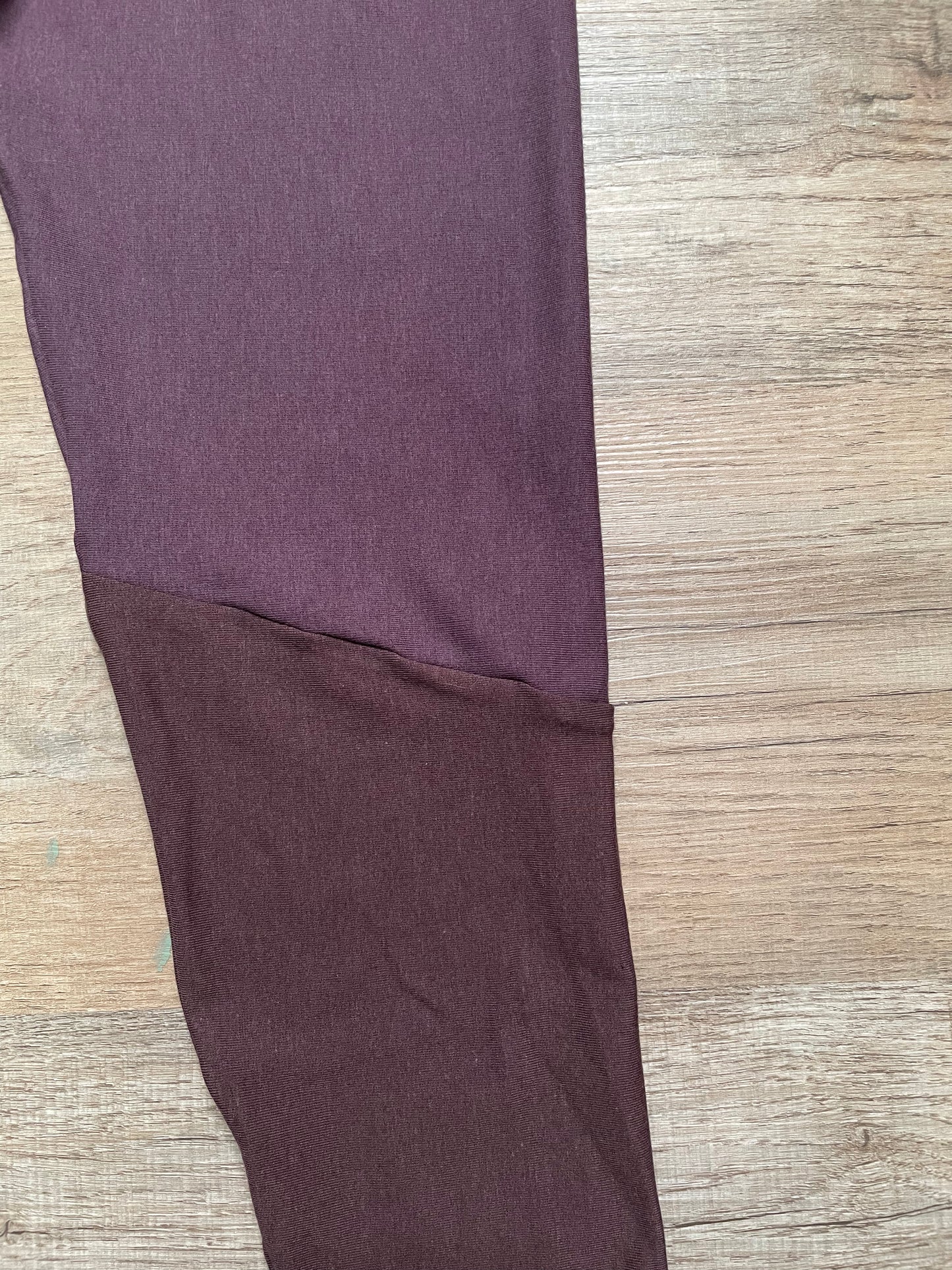 Handmade Bamboo Fleece Leggings - Medium