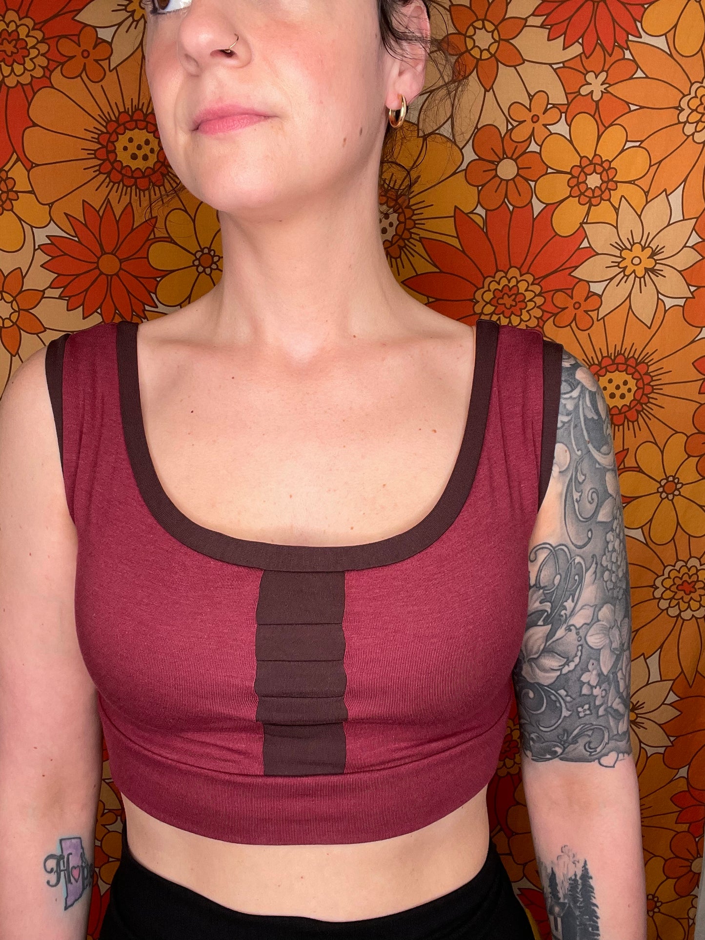 Handmade Bamboo Crop Tank